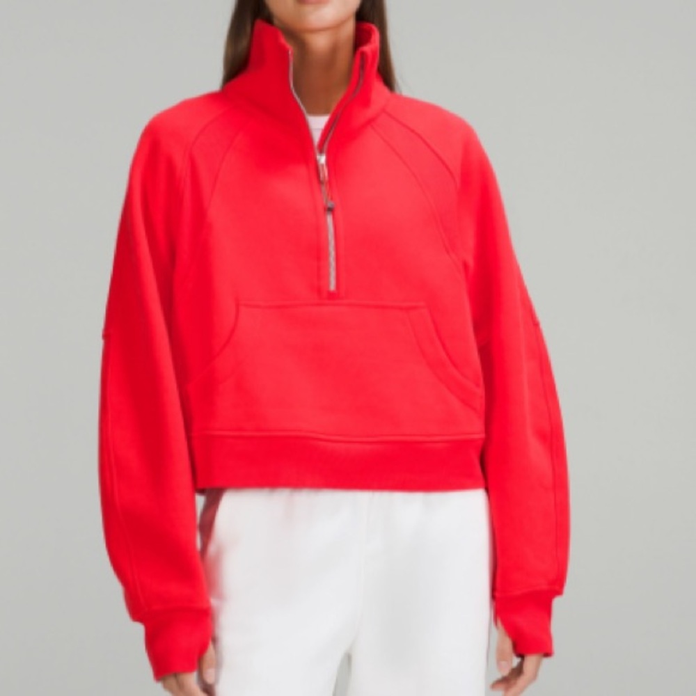 Lululemon Scuba Oversized Funnel Neck Half Zip